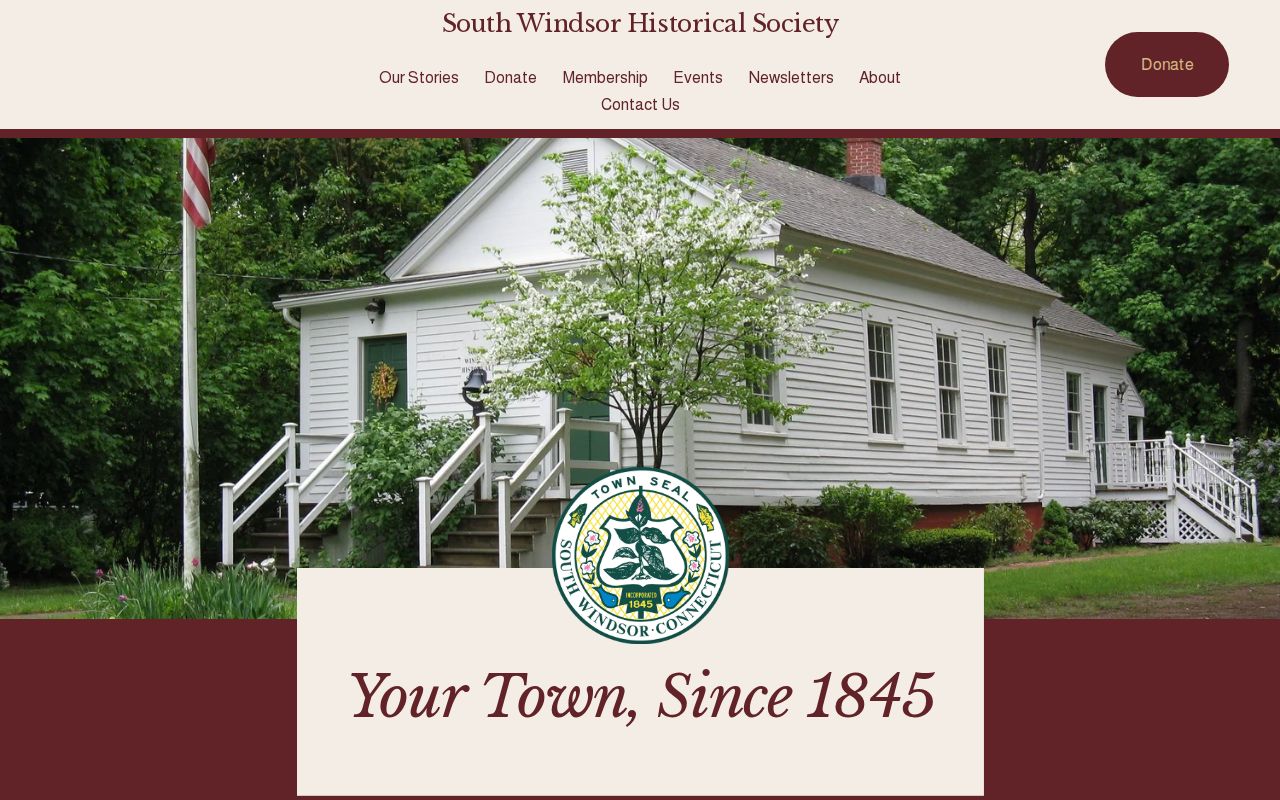 South Windsor city directory Historical Society School House