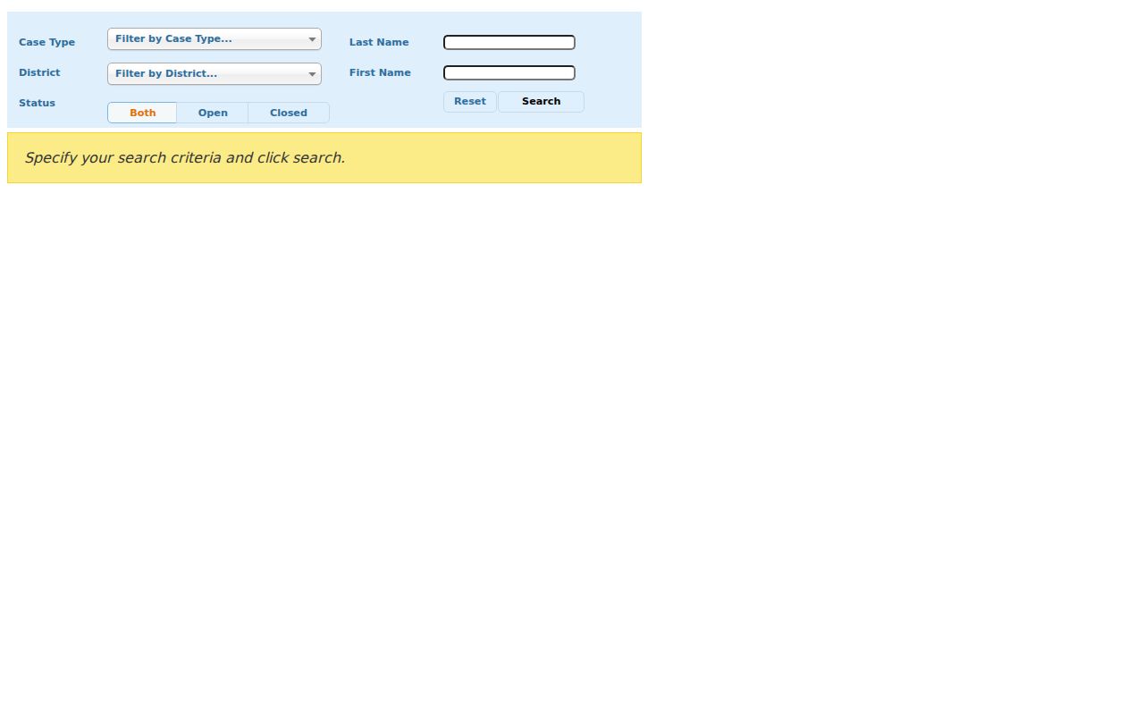 South Windsor resident lookup, Greater Windsor Probate District PD-04 case search